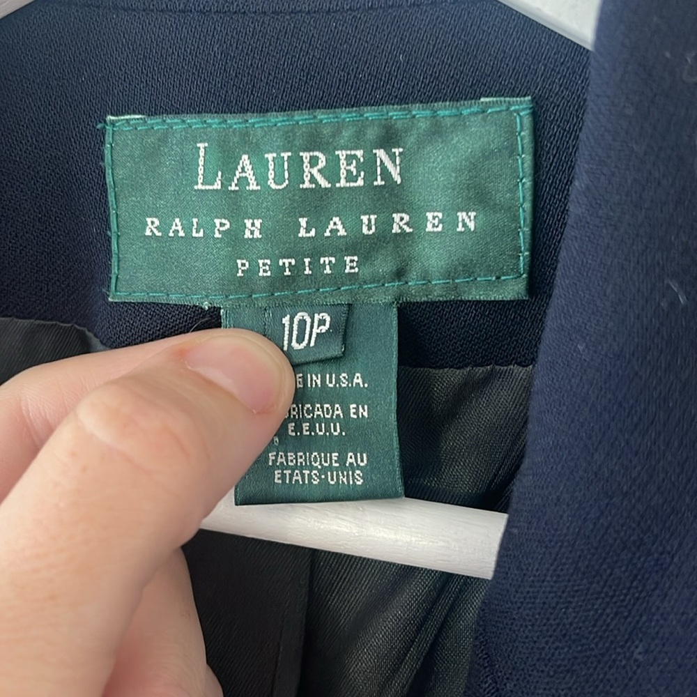Lauren Ralph Lauren Wool Crested Blazer - Picture 5 of 6